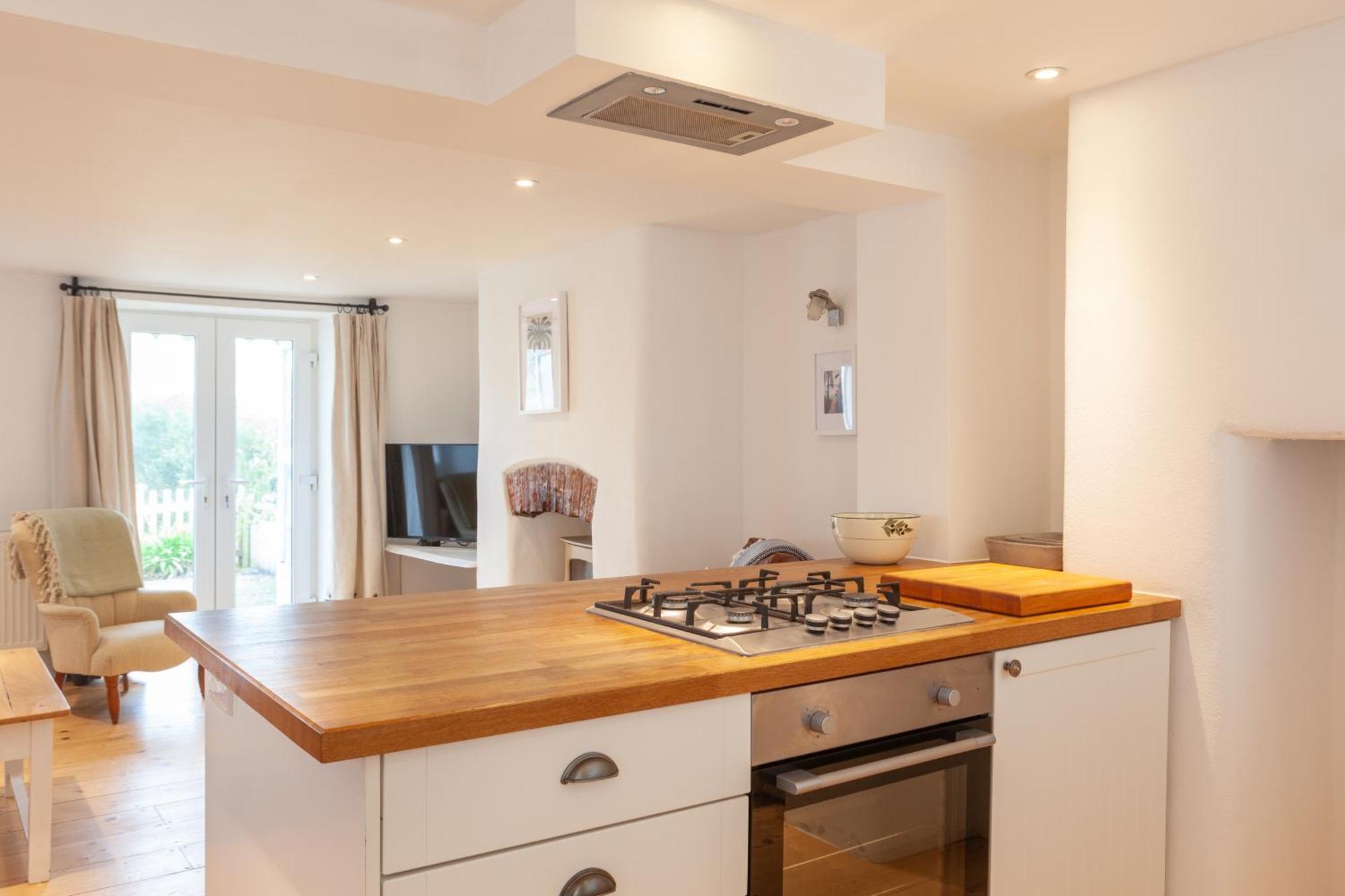 Cosy Beachside Cottage Bigbury Bilik gambar