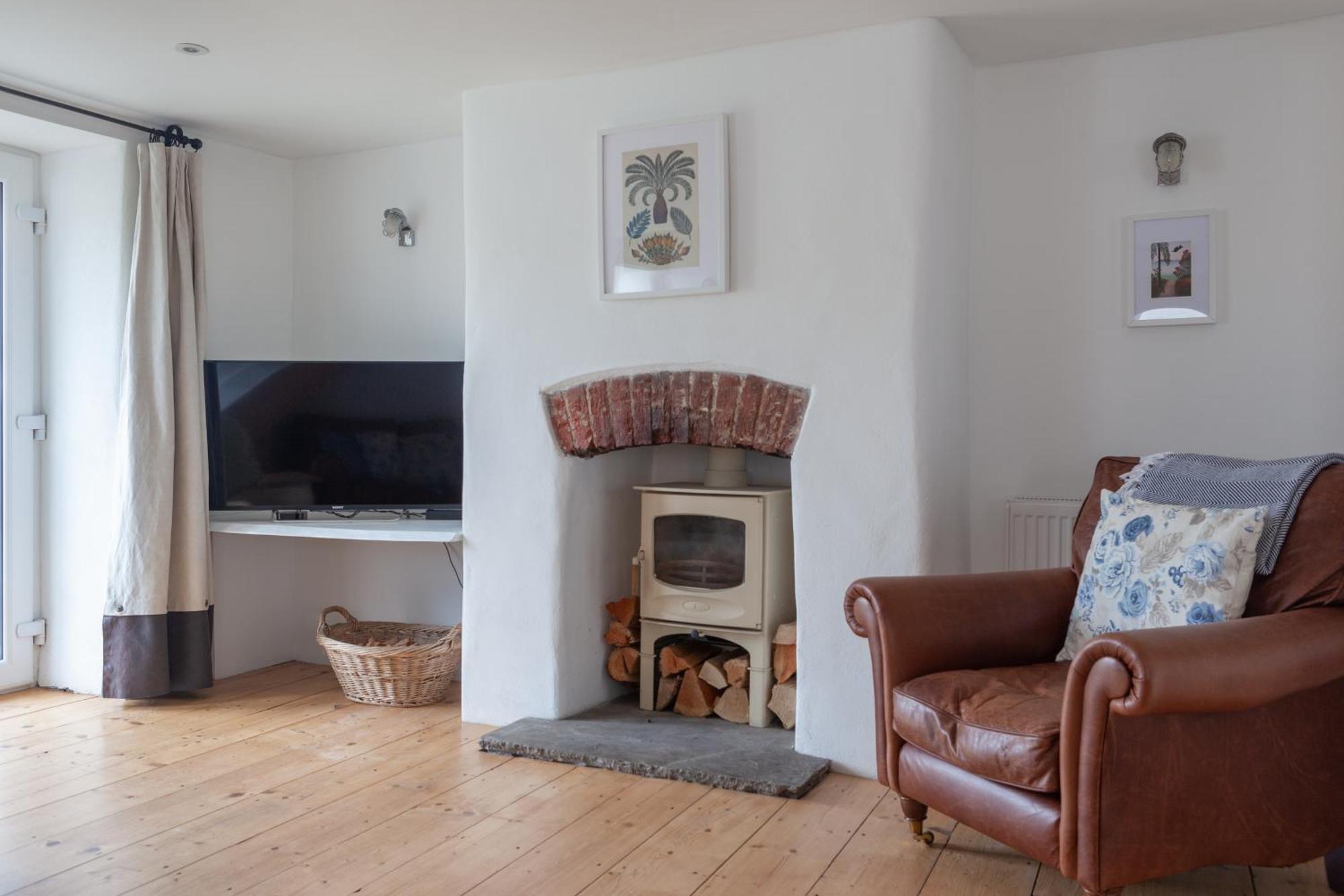 Cosy Beachside Cottage Bigbury Bilik gambar