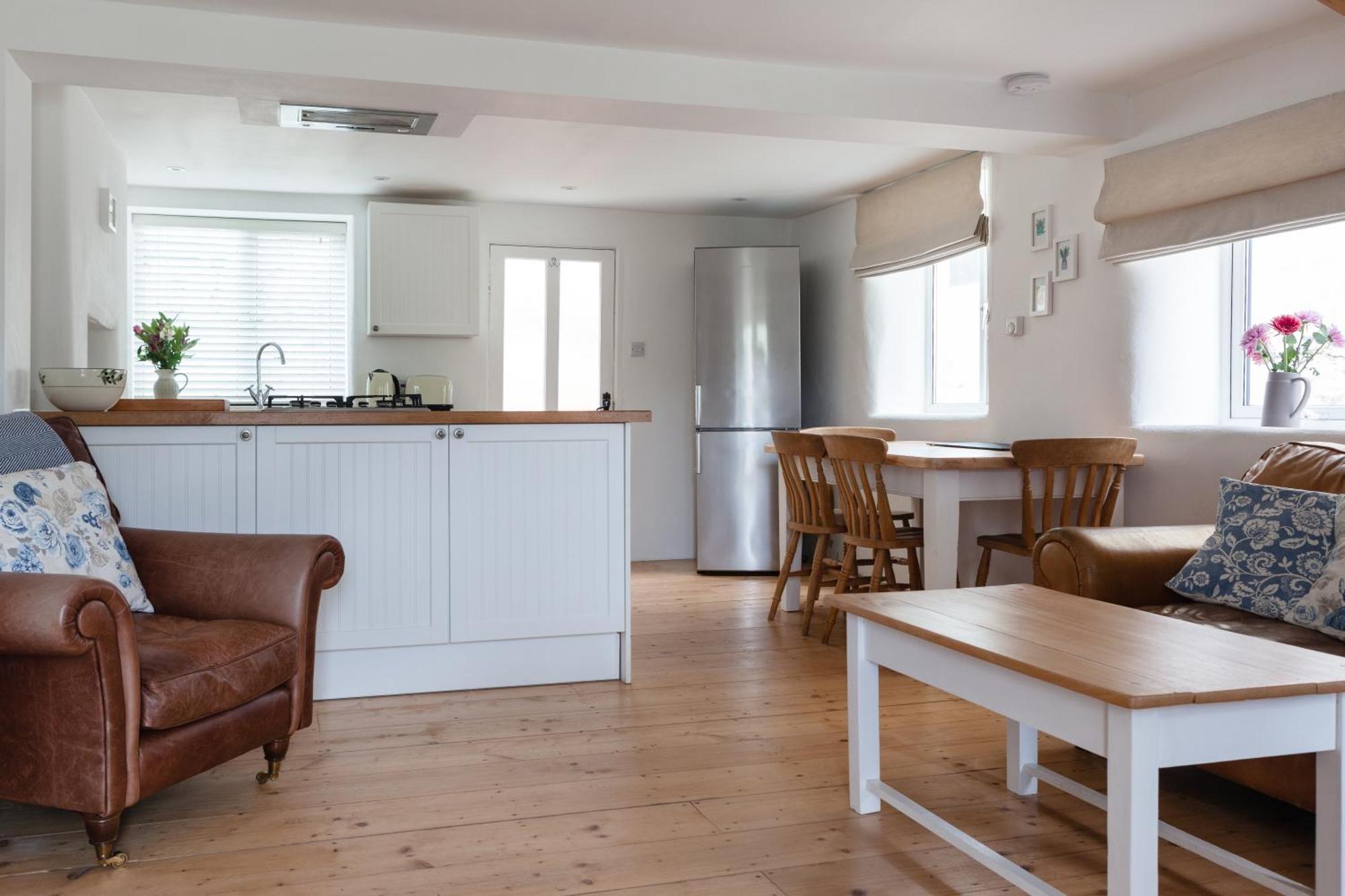 Cosy Beachside Cottage Bigbury Bilik gambar